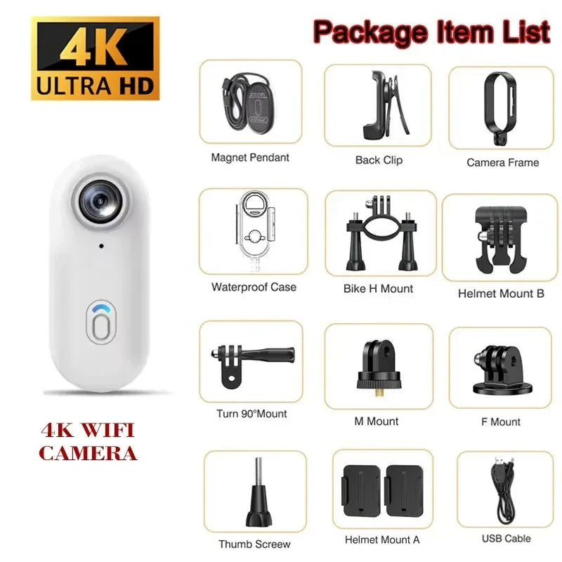 Magnetic Pocket Action Camera
