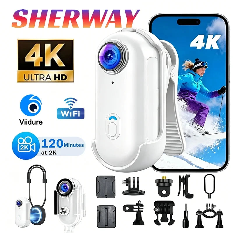 Magnetic Pocket Action Camera