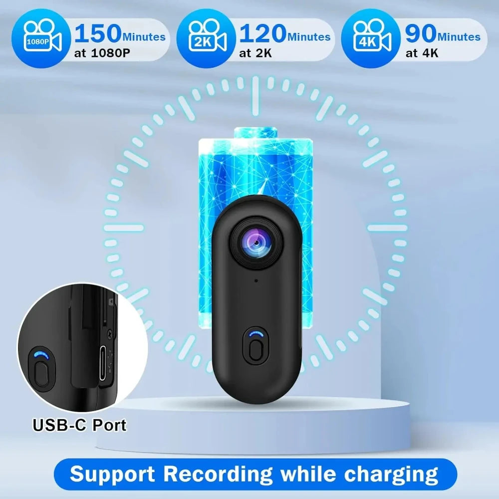 Magnetic Pocket Action Camera