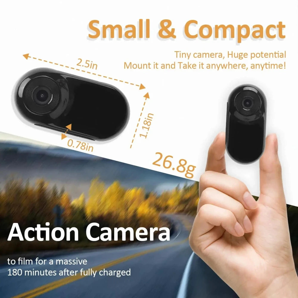 Magnetic Pocket Action Camera